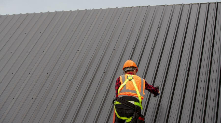 Professional metal roof installation services in Newcastle, ME